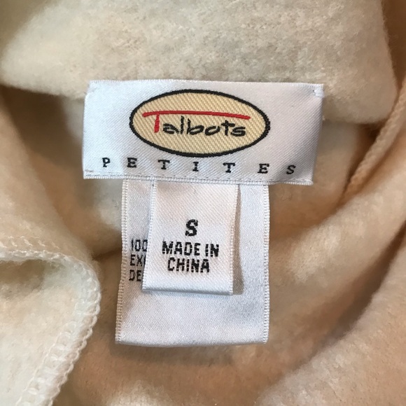 Talbots Wool Sweater Cardigan Jacket Embroidery - Picture 5 of 8